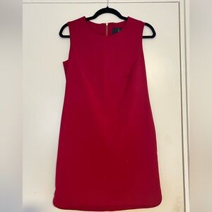 Elegant Red Sleeveless Dress